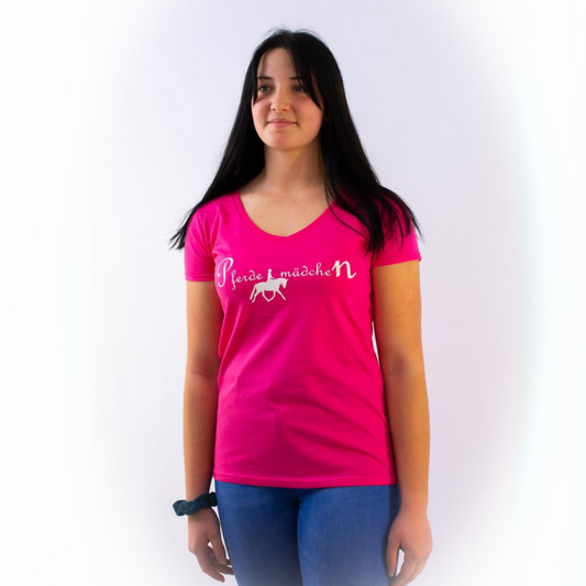 Pferdemädchen T-Shirt Conchita Damen (PINK)