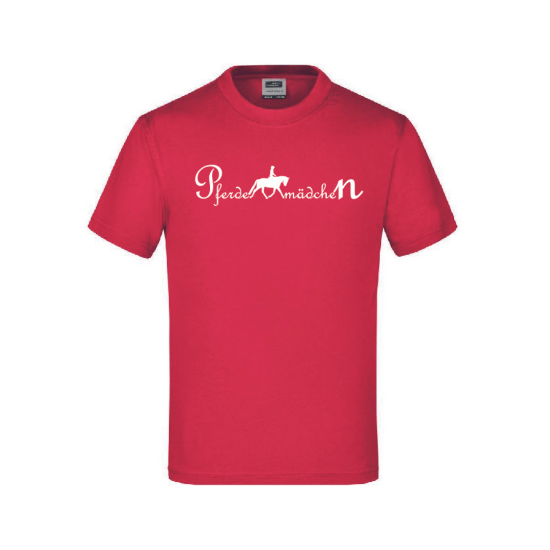 Pferdemädchen T-Shirt Kinder