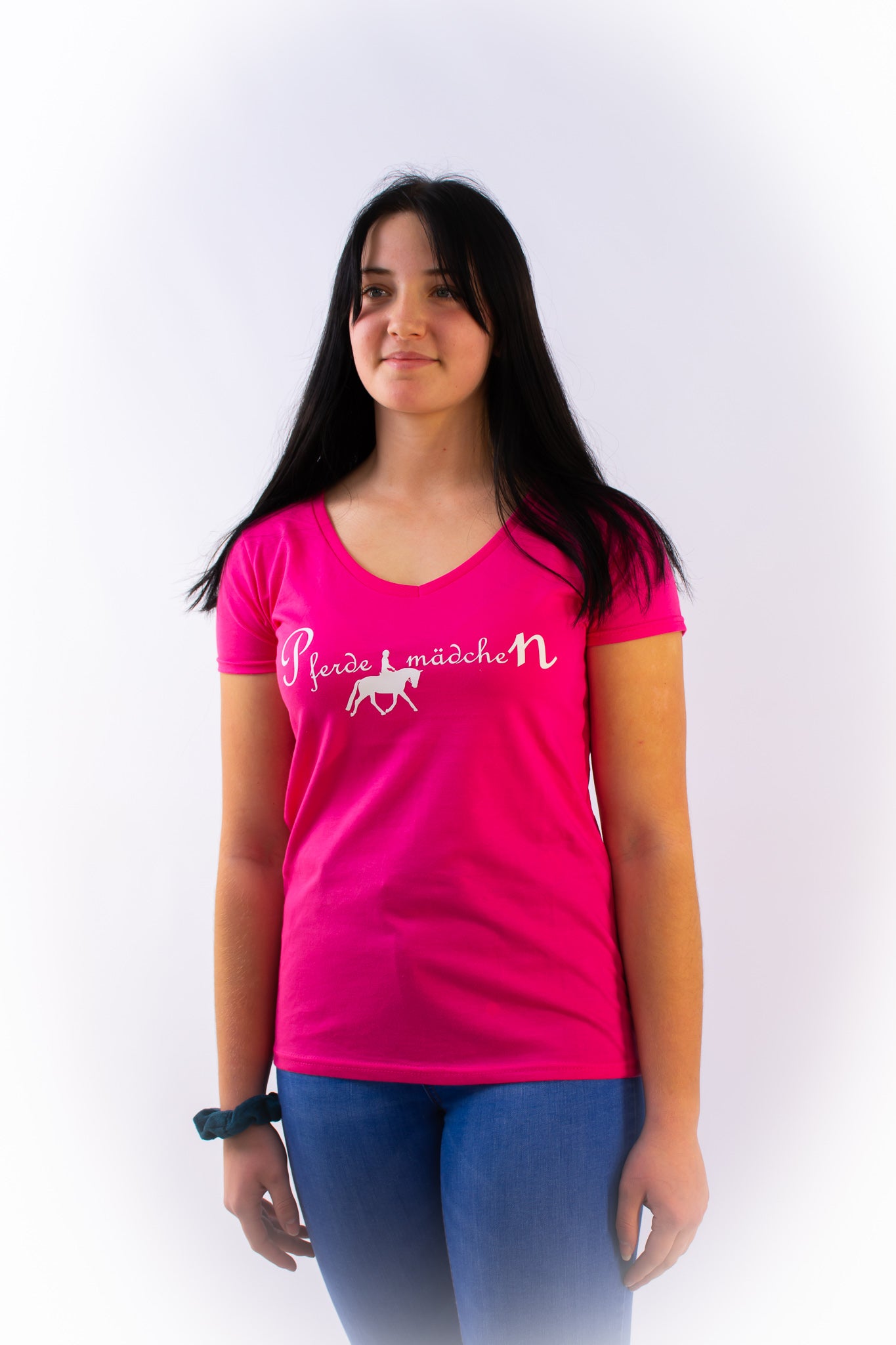 Pferdemädchen T-Shirt Conchita Damen (PINK)